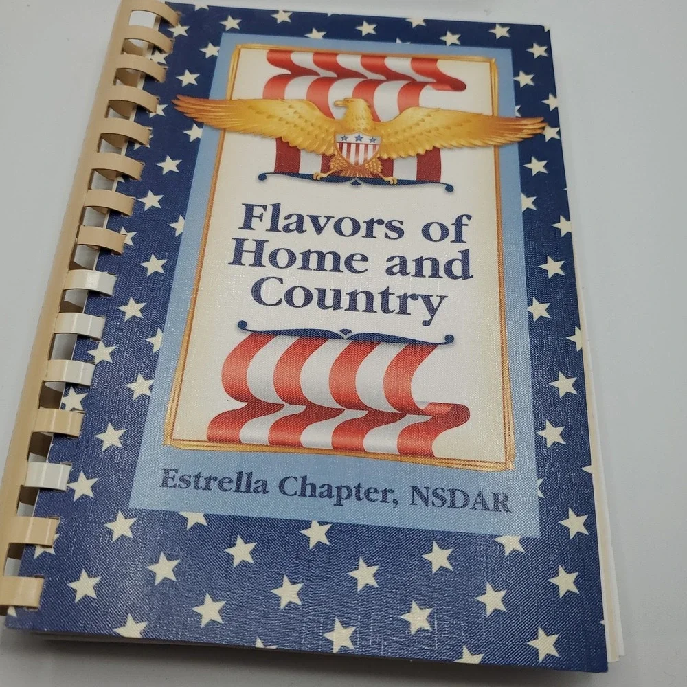 VTG Bicentennial Community Cookbooks Lot‎ of 4 USA Recipes Patriot New NOS